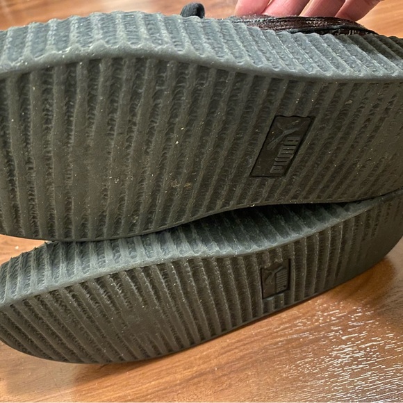 Puma x fenty by Rihanna limited edition black patent platform creeper sneakers - Picture 5 of 5